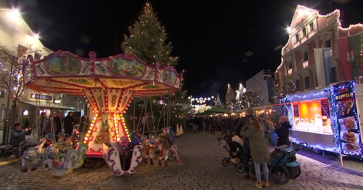 Kelheim Weihnachtsmarkt in der Altstadt TVA