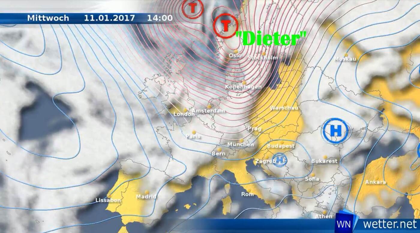 Wetter: Turbulente Tage Stehen Bevor | TVA